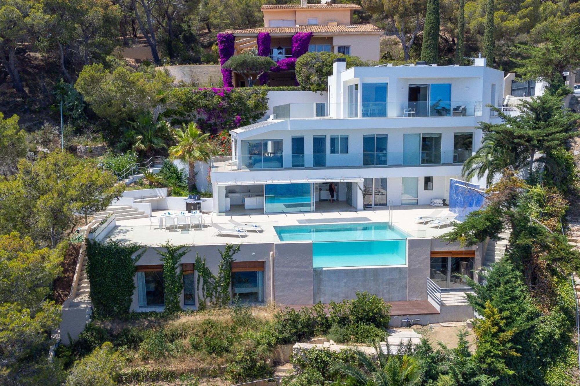 Villa Illa Blanca Тамариу Экстерьер фото